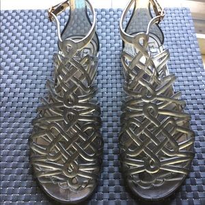 DVF Jelly Gladiator sandals Smoky Gray/Black